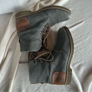 The North Face Charcoal and Chestnut Lace Up Boots